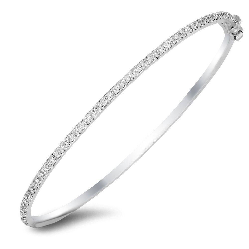 Diamond Bangle Bracelet Q859